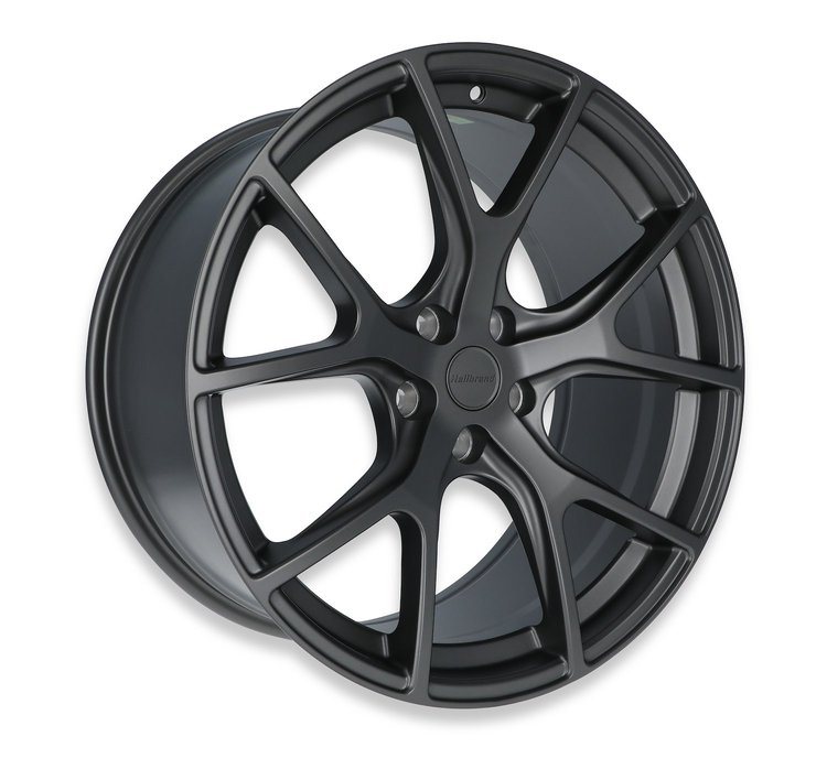 Split-Spoke Wheel, Size: 20x10", Bolt Pattern: 5x4.5", Backspace: 6.96" [Semi Gloss Carbon Gray]