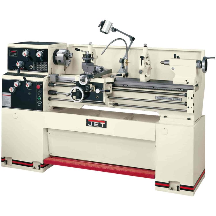 GH-1440W-1 With ACU-RITE VUE DRO With Taper Attachment and Collet Closer