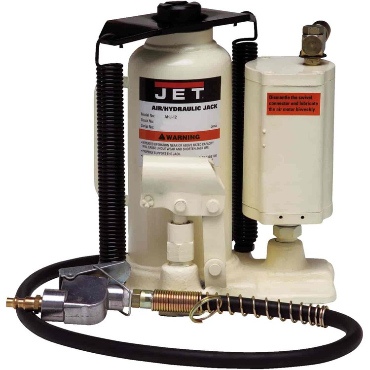 20 Ton Air/Hydraulic Bottle Jack Load Capacity: 20 Tons
