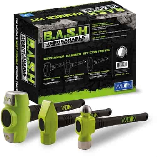 B.A.S.H 3 Piece Mechanics Hammer Kit Hammer Type: Dead Blow