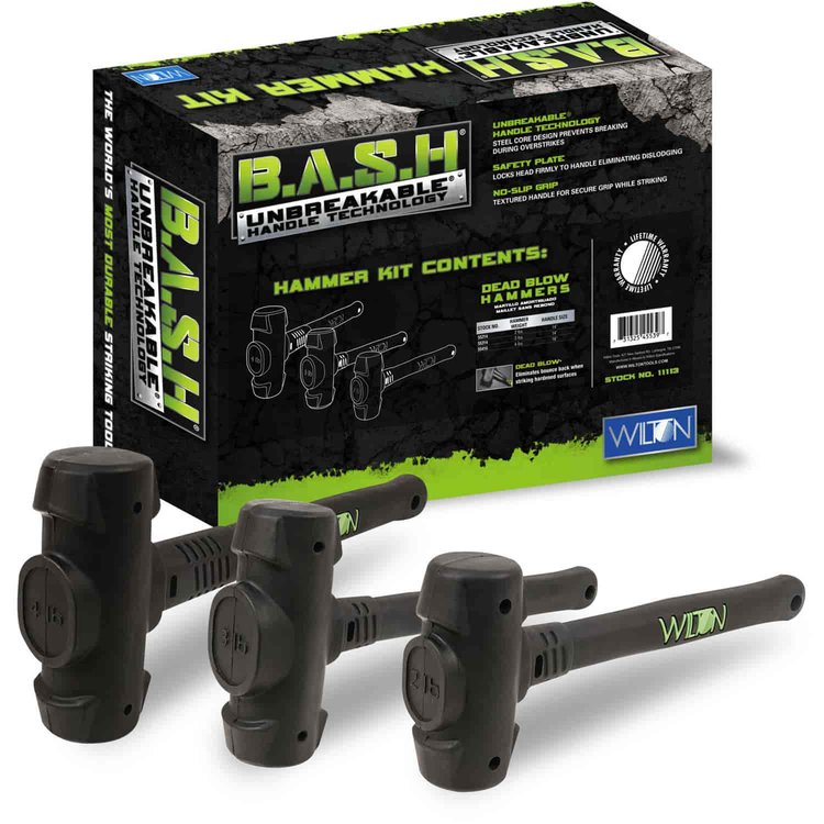 B.A.S.H 3 Piece Dead Blow Hammer Kit Hammer Type: Dead Blow