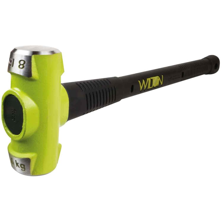 B.A.S.H Sledge Hammer Head Weight: 8 Lbs.
