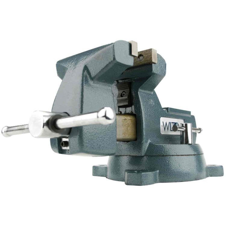 Mechanics Vise 8" Jaw with Swivel Base