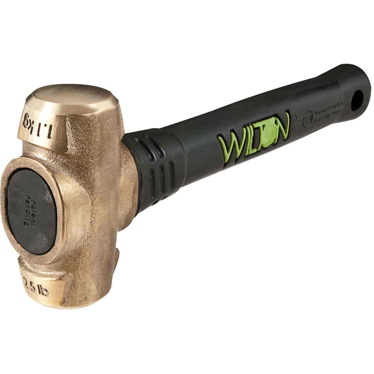 B.A.S.H Brass Sledge Hammer Head Weight: 2-1/2 Lbs.