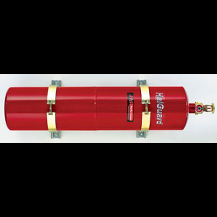 55lb. Fire System For use with trailers up to 28" long or 10" x 22" garages
