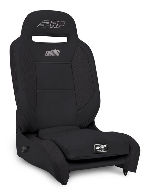 A31011044-201 Enduro Elite Reclining Suspension Seat [Driver Side; Black Vinyl]