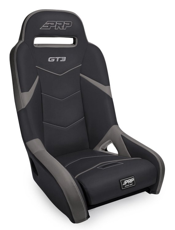 A7301-PORXP-203 GT3 Suspension Seat, '22 RZR Pro R/Turbo R; '20-22 RZR PRO XP/XP4 [Grey]