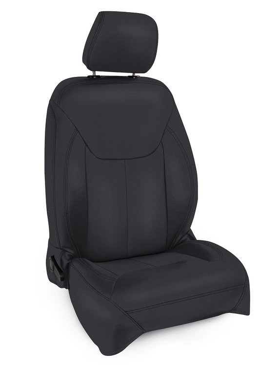 B022-02 Front Seat Covers, 13-18 Wrangler JK [Black]