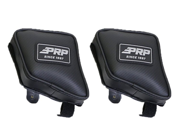 E100 Knee Pads, RZR Models; w/ OEM Door Speakers [Black]