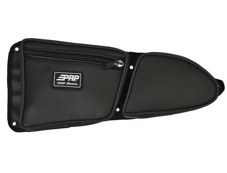 E36-210 Door Bag w/ Knee Pad, RZR Models [Front Driver Side; Black]