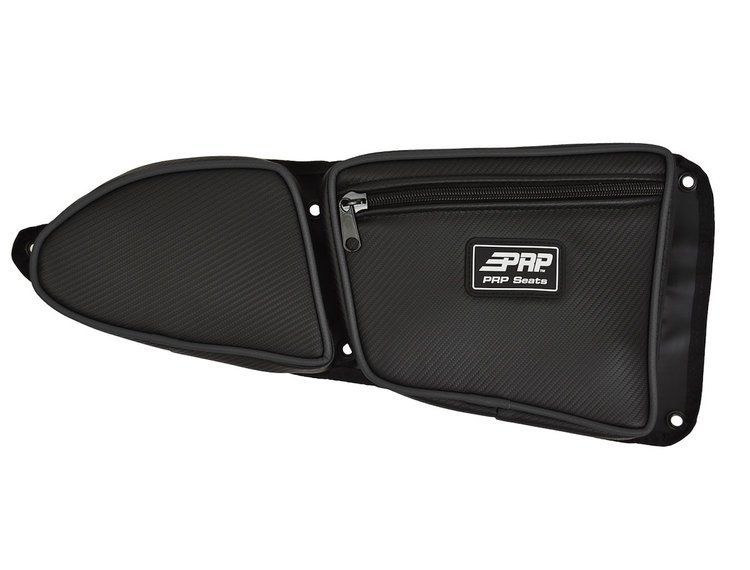 E37-210 Door Bag w/ Knee Pad, RZR Models [Front Passenger Side; Black]