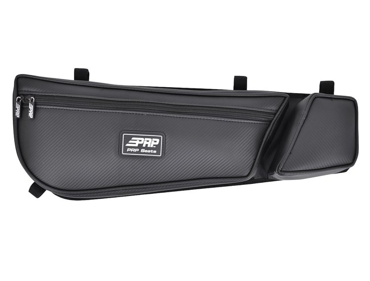 E60-210 Door Bag w/ Knee Pad, 17-22 Maverick X3/X3 Max [Front; Black]