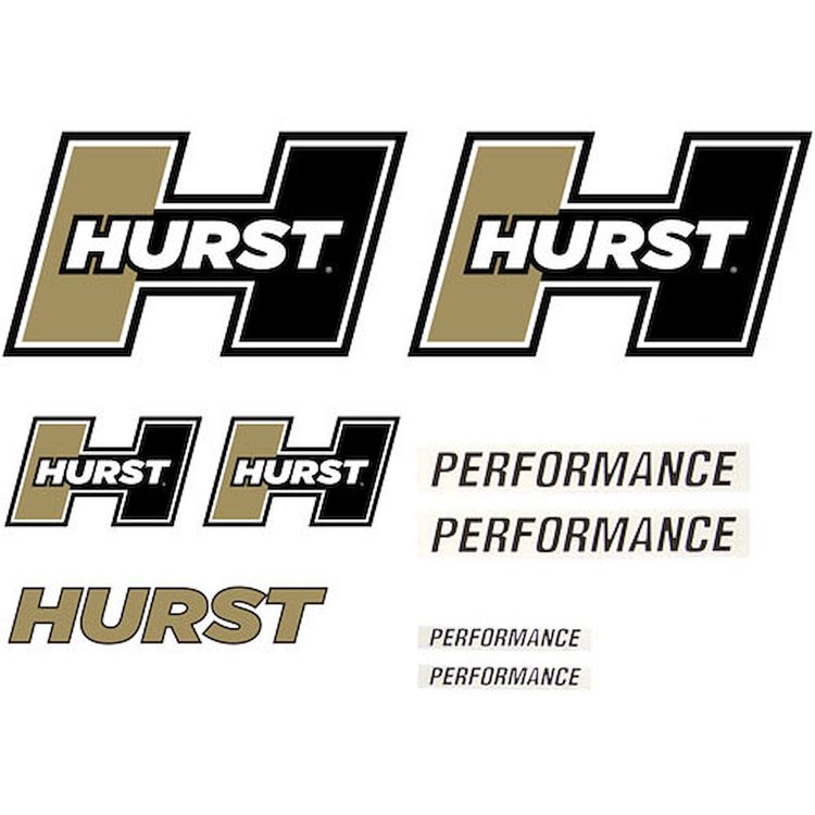 Decal Pack Gold/Black/White