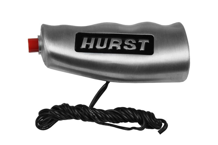 Universal T-Handle Shift Knob with 12V Switch for SAE and Metric Shift Sticks [Brushed Aluminum]