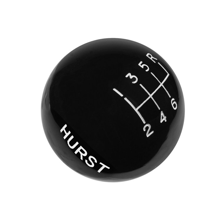 Black Replacement Shifter Knob 6-Speed 1.88'' 3/8"-16