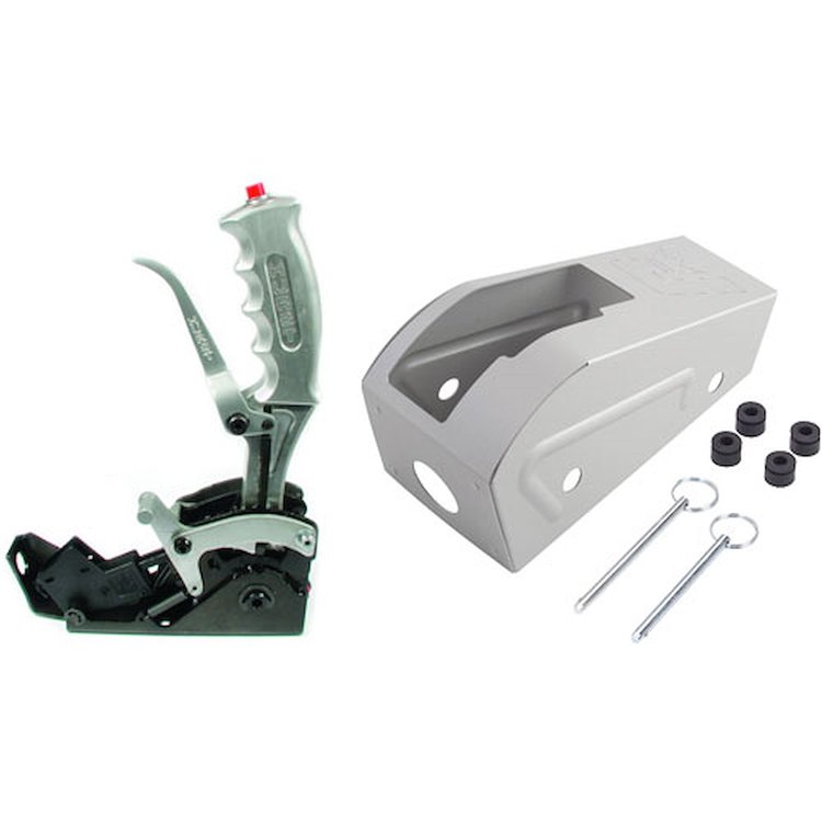 Pistol Grip Quarter Stick Shifter Kit Polished