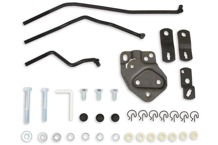 4-Speed Shifter Installation Kit for Chevy Chevelle, El Camino, Monte Carlo, Nova & Pontiac Ventura with Muncie 452/453 [Steel]