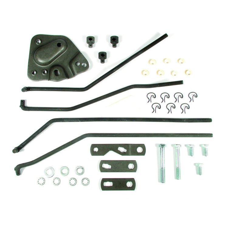 4-Speed Shifter Installation Kit for 1973-1977 Chevy Camaro with Saginaw 441 Transmission [Steel]