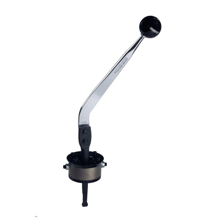 Billet/Plus Short Throw Shifter for 1988-2011 Ford Ranger 5-Speed [Chrome Stick, Black Knob]