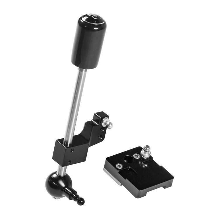 Billet/Plus Short Throw Shifter for 2013-2018 Ford Focus ST 6-Speed [Black Anodized Aluminum]