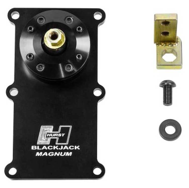 Blackjack Short Throw Shifter, Builder Series, for Tremec Magnum 6-Speed [Black Anodized Billet Aluminum]