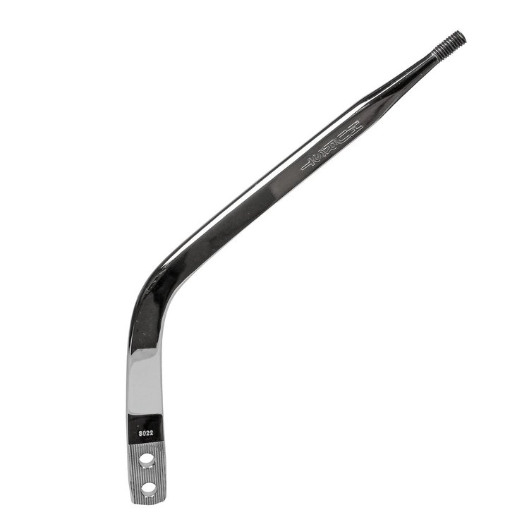 Replacement Shifter Stick for Two-Bolt Attachment Shifters, 12 in. Tall x 7.5 in. Setback [Chrome]