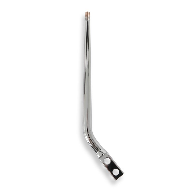 Tube-Style Shifter Stick, 10 in. Tall, for 3/8-16 Threaded Handles and Knobs [Chrome]