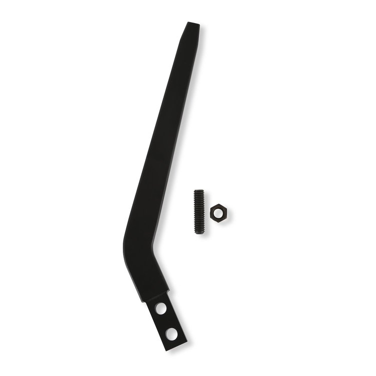 Billet Shifter Stick, 10 in. Tall, for 3/8-16 Threaded Handles and Knobs [Satin Black]