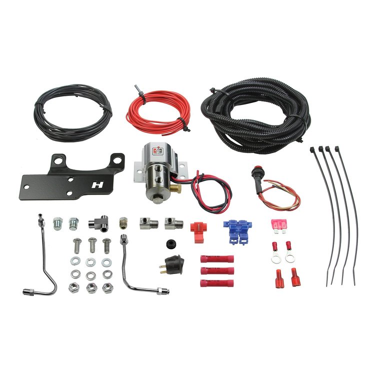 Line Lock Kit for 1979-1986 Ford Mustang Fox Body without ABS [Stainless Steel Valve]