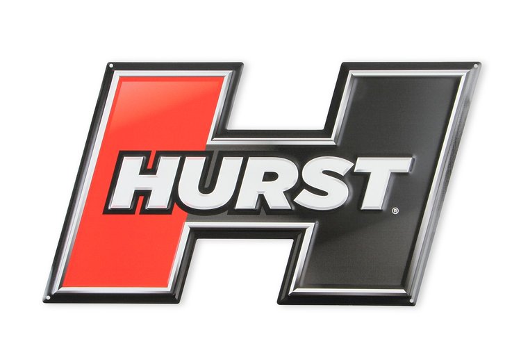 HURST METAL SIGN