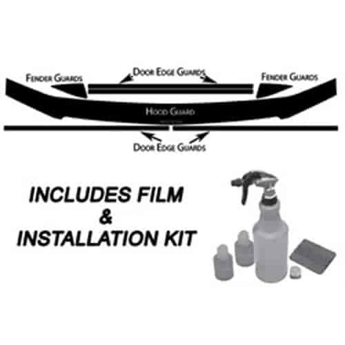 HOOD & DOOR EDGE PRE-CUT PAINT PROTECTION FILM PLUS INSTALLATION KIT