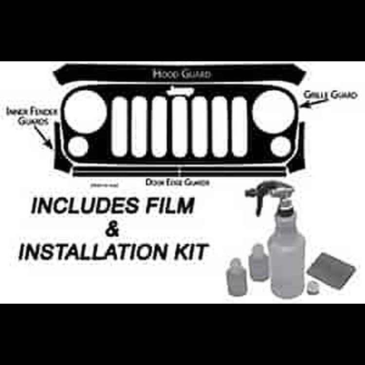 Husky Shield  Body Protection Film Kit Incl. Front Hood Guard/Grille/Door Edge Guards/PN[07999]