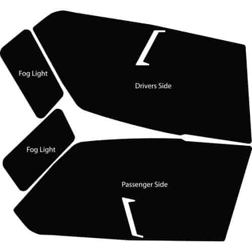 Husky Shield Headlight Guard 2009-12 Ram 1500