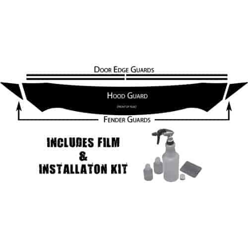 Husky Shield Hood & Door Guards 2010-14 Ram 2500/3500