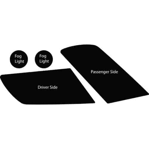 Husky Shield Headlight Guard 2005-10 Mustang 4.0L