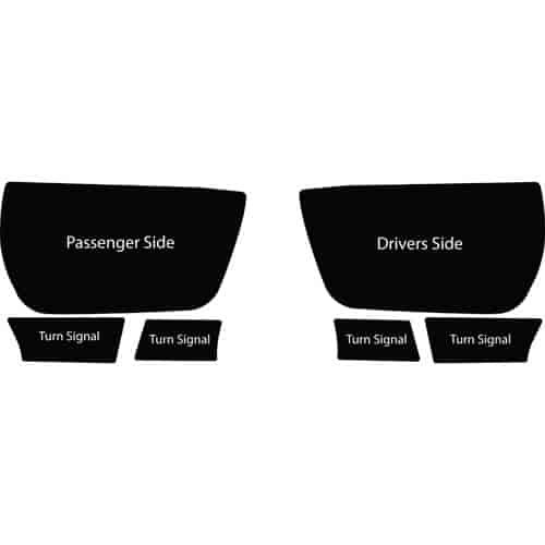 Husky Shield Headlight Guard 2010-13 Camaro