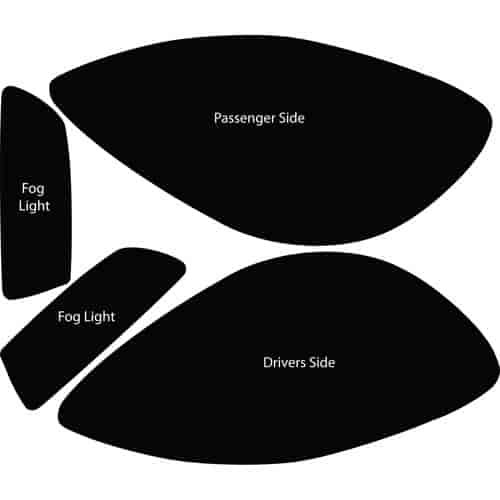 Husky Shield Headlight Guard 2005-12 Corvette