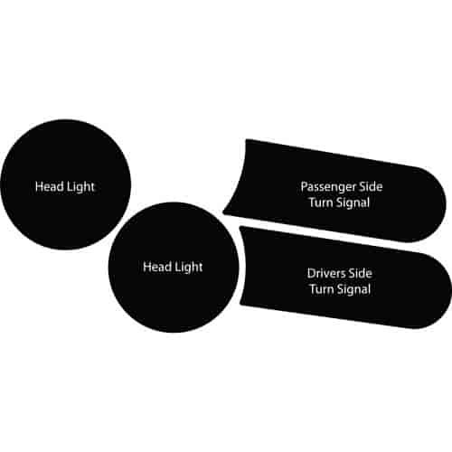 Husky Shield Headlight Guard 2007-12 FJ Cruiser