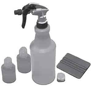 Husky Shield Installation Kit Prep Putty, Solution & Spray Bottle, Application Tool