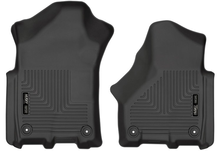 13051 WeatherBeater Front Floor Liners Fits Select Ram 2500 and Select Ram 3500 [Black]