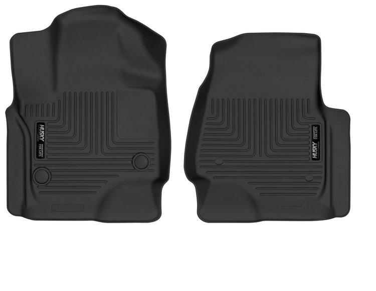 13341 WeatherBeater Front Floor Liners for 2018-2024 Ford Expedition and 2018-2024 Lincoln Navigator [Black]