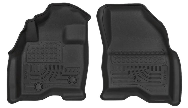 13761 WeatherBeater Front Floor Liners for 2016-2019 Ford Explorer [Black]