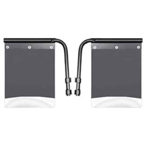 Removable Pivoting Mud Flaps 14 Wide