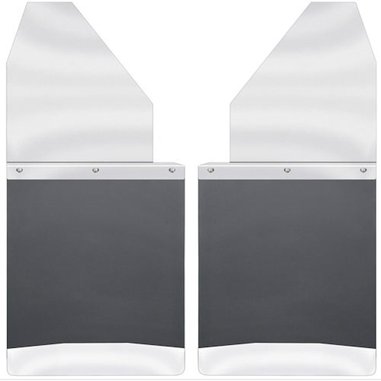 Kick Back Mud Flaps 14 Inches Wide