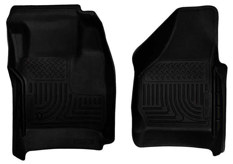 18381 WeatherBeater Front Floor Liners for 2008-2010 Ford Models [Black]