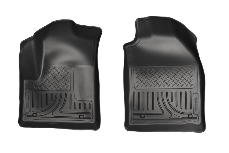 18751 WeatherBeater Front Floor Liners for 2010-2013 Ford Transit Connect [Black]