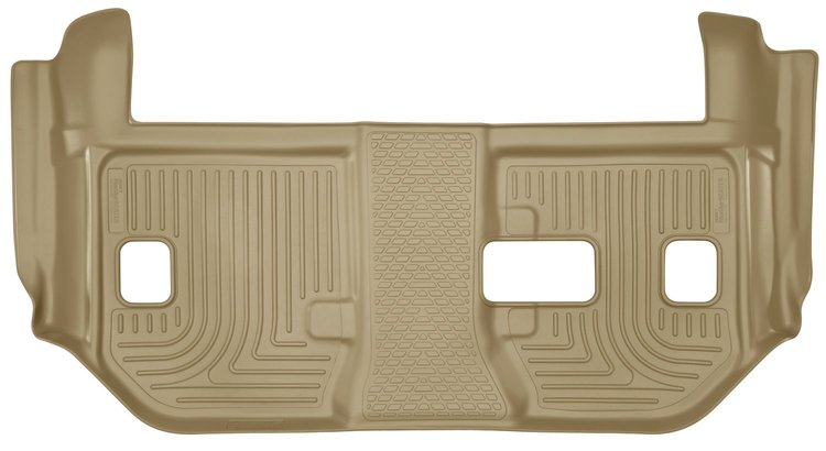 19293 WeatherBeater 3rd Row Floor Liner for 2015-2020 Cadillac, Chevrolet, and GMC Models [Tan]