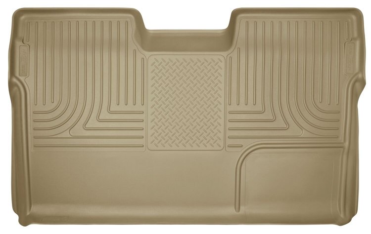 19333 WeatherBeater 2nd Row Floor Liner for 2009-2014 Ford F-150 [Tan]
