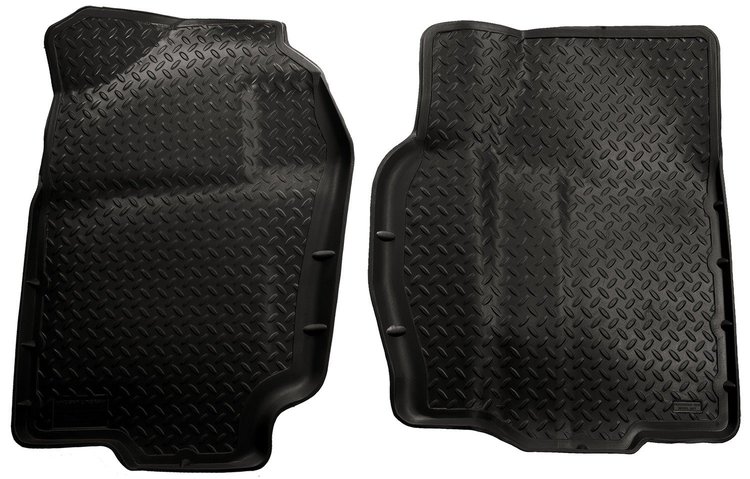 30711 Classic Front Floor Liners for 1994-2001 Dodge Ram 1500, 1994-2002 Dodge Ram 2500, and 1994-2002 Dodge Ram 3500 [Black]