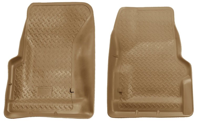 31733 Classic Front Floor Liners for 1997-2006 Jeep Wrangler [Tan]